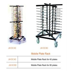 MOBILE PLATE RACK B