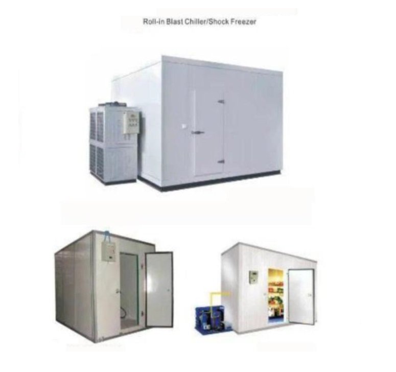 ROLL-IN BLAST CHILLER - SHOCK FREEZER
