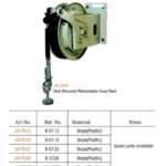 WALL MOUNTED REATRACTABLE HOSE REEL
